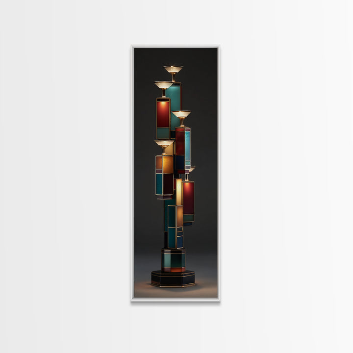 Champagne Coupe Tower Canvas Print, Wedding Art, Custom Portrait, Living Room Decor, Fine Art, Romance, Wedding Decoration, WED-1x3-33
