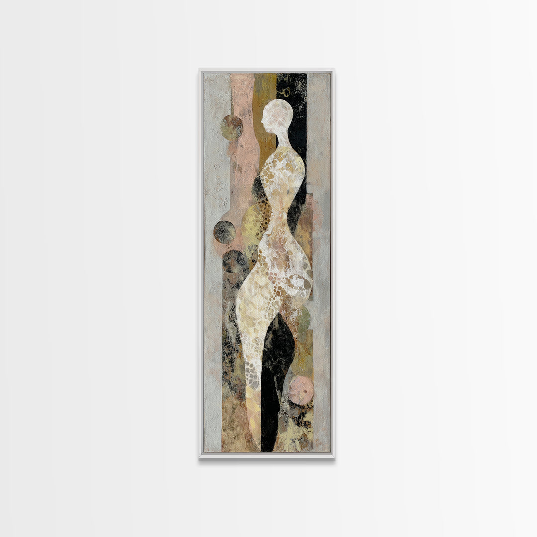Lace Pattern Ivory Abstraction Canvas Print, Wedding Art, Art, Living Room Decor, Fine Art, Romance, Custom Wedding Gift, WED-1x3-55
