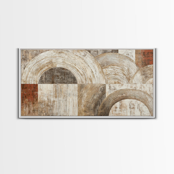 Bridal Veil Texture Abstract Framed Canvas Print, Wedding Art, Living Room Decor, Abstract Art, Romance, Wedding Gift, WED-2x1-75