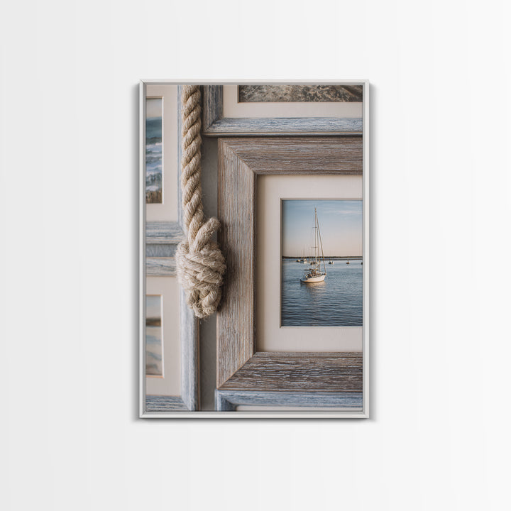Honeymoon Coastal Sunset Framed Canvas Print, Wedding Art, Custom Portrait, Living Room Decor, Romance, Wedding Decoration, WED-2x3-73