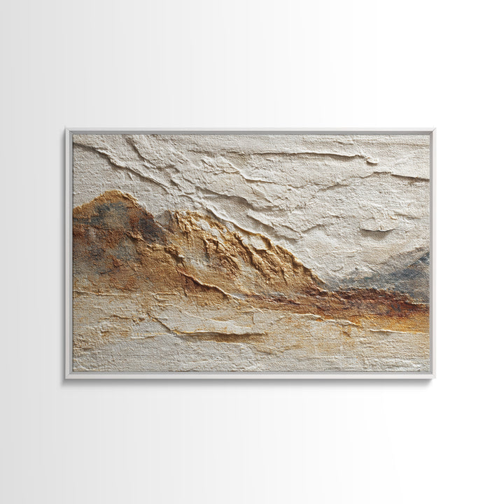 Bridal Veil Texture Abstract Framed Canvas Print, Wedding Art, Jewish Art, Living Room Decor, Abstract Art, Romance, WED-3x2-35