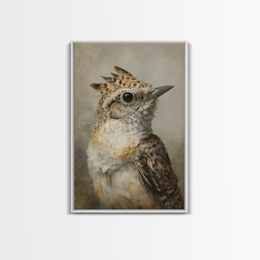 Bird Delivering a Tiny Love Letter Canvas Print, Whimsical Art, Wall Decor, Living Room Decor, Fine Art, Wonder, Printable Art, WHI-2x3-31