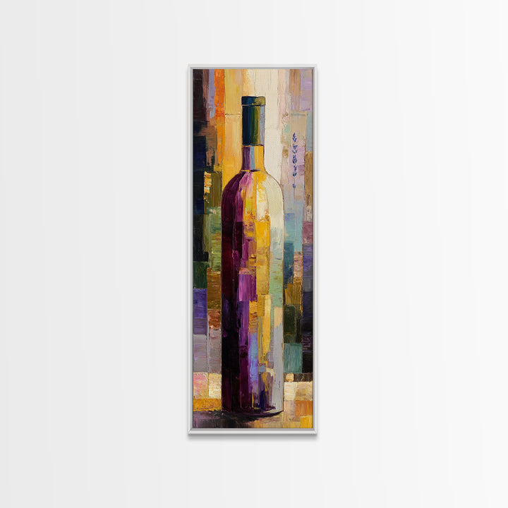 Wine Barrel with Lavender and Sunlight Canvas Print, Winery Art, Neutral Decor, Winery Decor, Fine Art, Vineyard, Home Decor, WIN-1x3-42