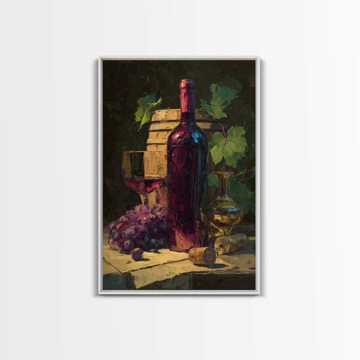 Red Wine Swirl Abstract Framed Canvas Print, Winery Art, Kitchen Art, Winery Decor, Abstract Art, Vineyard, Living Room Art, WIN-2x3-63
