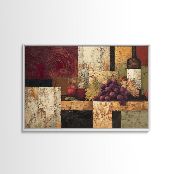 Red Wine Swirl Abstract Framed Canvas Print, Winery Art, Room Decor, Winery Decor, Abstract Art, Vineyard, Printable Wall Art, WIN-3x2-35
