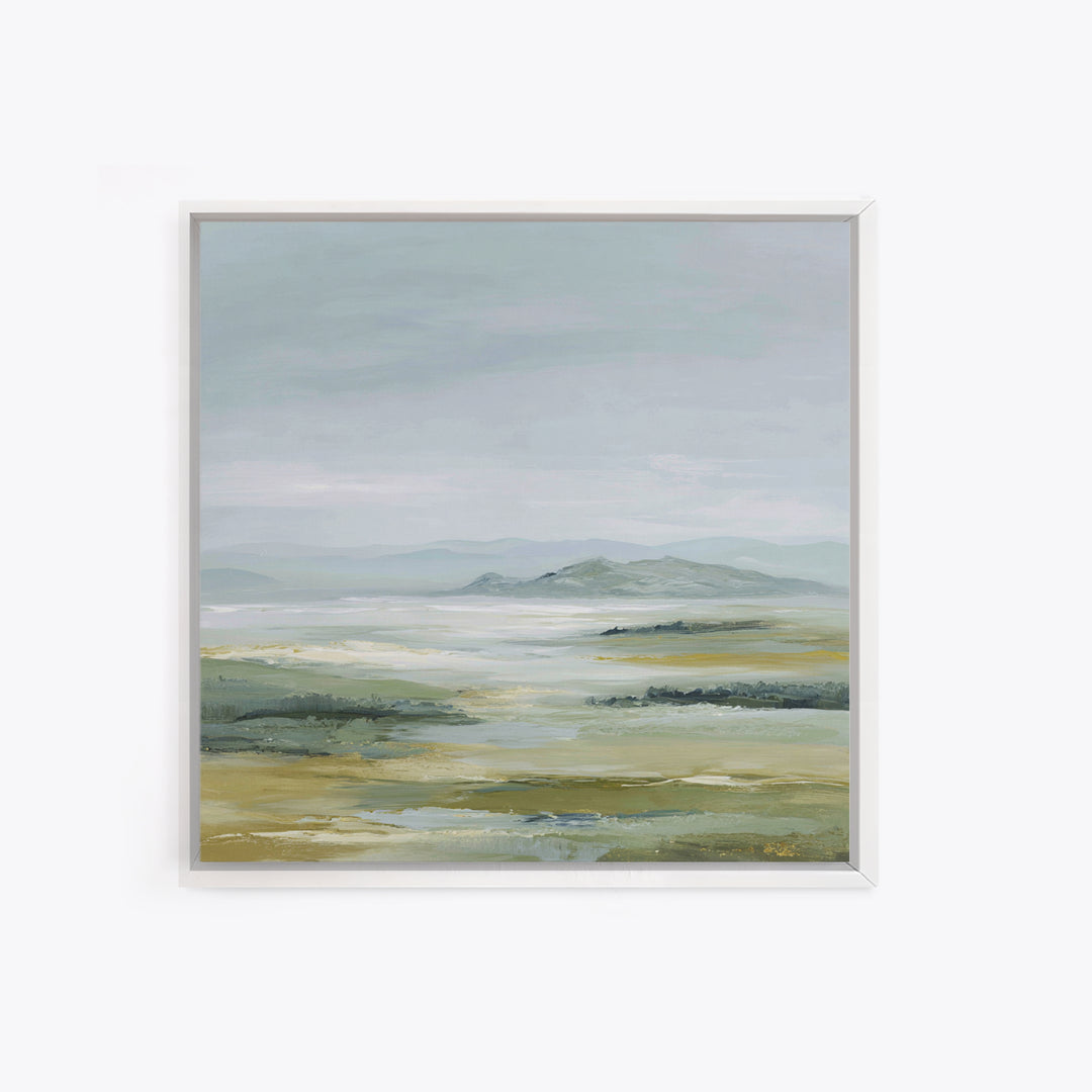 Calming Landscape with Open Sky and Gentle Canvas Print, Waiting Room Art, Dental Office Decor, Waiting Room Decor, Calm, WRA-1x1-1