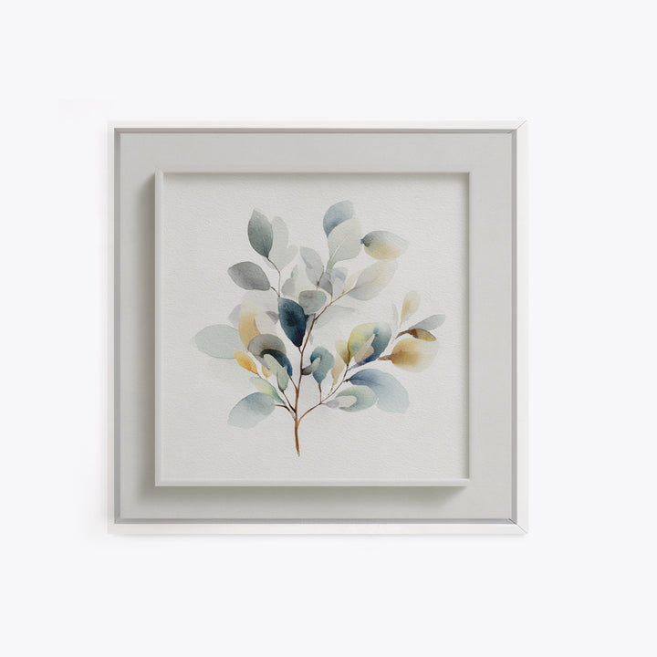 Neutral Botanical Branch Canvas Print, Waiting Room Art, Office Wall Art, Waiting Room Decor, Fine Art, Calm, Dental Wall Art, WRA-1x1-3