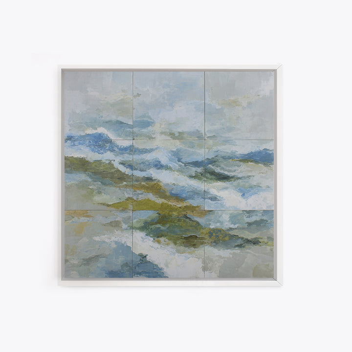 Large Cloudscape with Hopeful Light Framed Canvas Print, Waiting Room Art, Gallery Wall Art, Waiting Room Decor, Fine Art, Calm, WRA-1x1-64