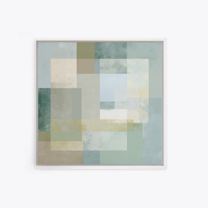 Minimal Geometric Composition Canvas Print, Waiting Room Art, Room Decor, Waiting Room Decor, Fine Art, Calm, Bedroom Decor, WRA-1x1-77