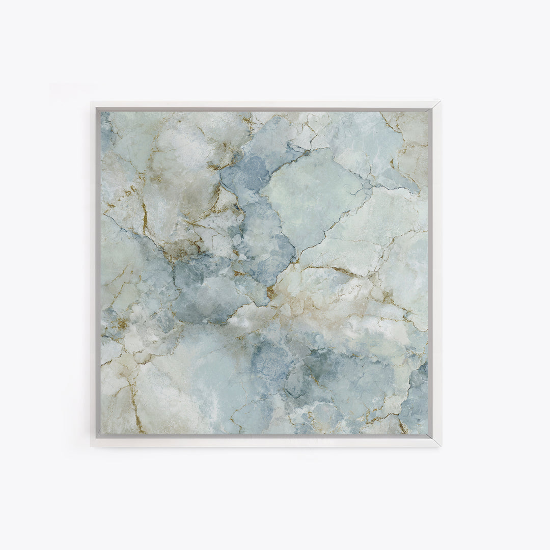 Light Marble Texture Abstract Framed Canvas Print, Waiting Room Art, Printable Wall Art, Waiting Room Decor, Abstract Art, Calm, WRA-1x1-96