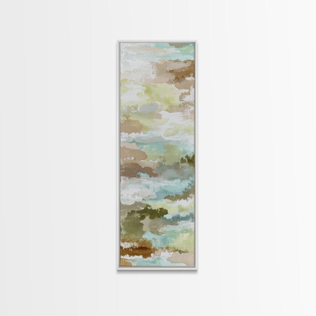 Warm Desert Sunrise Canvas Print, Waiting Room Art, Therapy Office Decor, Waiting Room Decor, Fine Art, Calm, Art Print, WRA-1x3-49