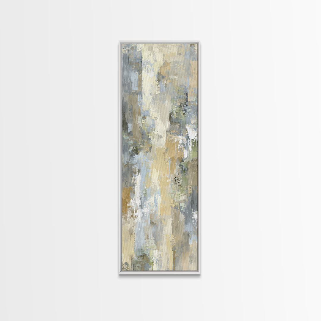 Warm Desert Sunrise Canvas Print, Waiting Room Art, Dental Art, Waiting Room Decor, Fine Art, Calm, Textured Painting, WRA-1x3-97