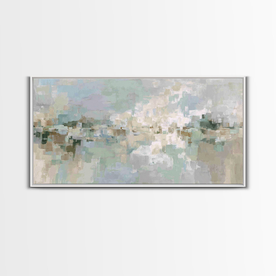 Modern Neutral Arch Abstraction Canvas Print, Waiting Room Art, Contemporary Art, Waiting Room Decor, Abstract Art, Calm, WRA-2x1-17