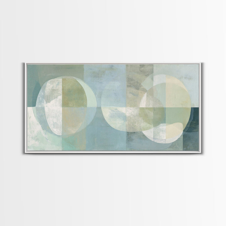 Minimal Geometric Composition Canvas Print, Waiting Room Art, Abstract Art, Waiting Room Decor, Calm, Landscape, WRA-2x1-49