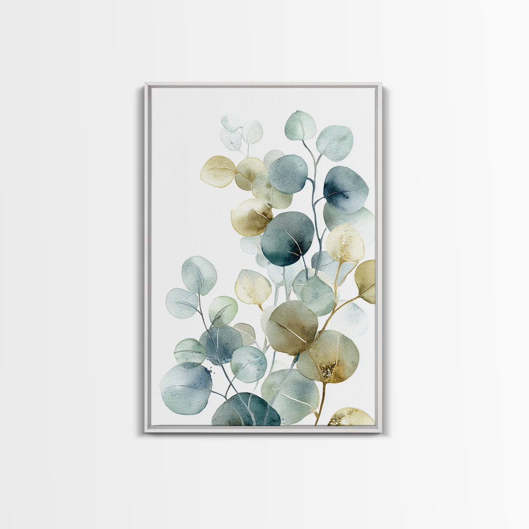 Neutral Botanical Branch Canvas Print, Waiting Room Art, Photography Print, Waiting Room Decor, Calm, Minimalist Decor, WRA-2x3-11