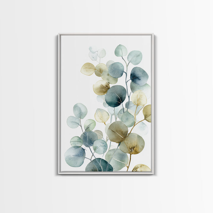 Neutral Botanical Branch Canvas Print, Waiting Room Art, Photography Print, Waiting Room Decor, Calm, Minimalist Decor, WRA-2x3-11