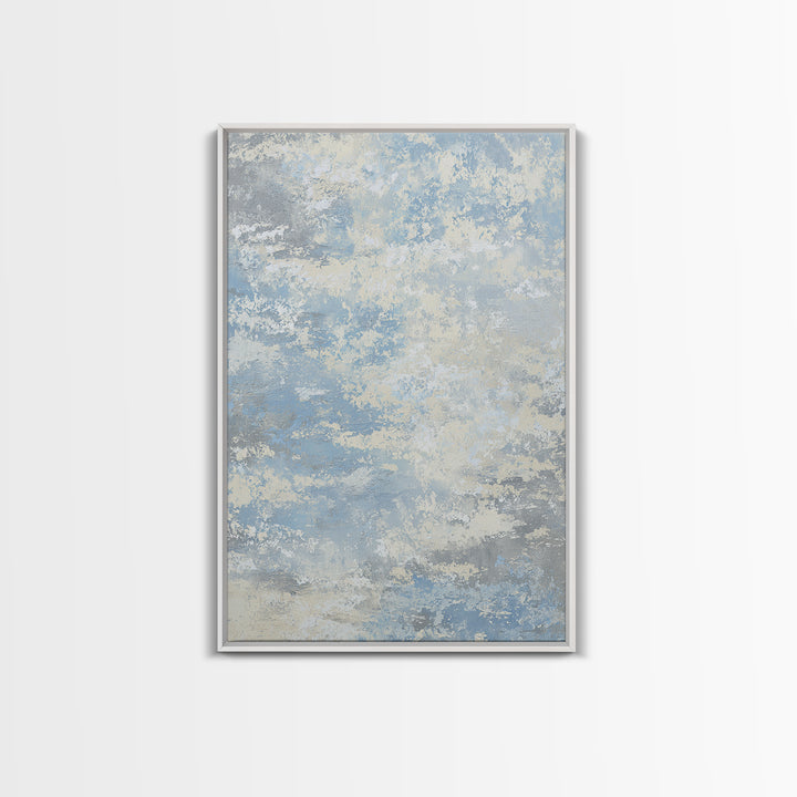 Soft Abstract Waves Canvas Print, Waiting Room Art, Office Decor, Waiting Room Decor, Abstract Art, Calm, Gallery Wall Art, WRA-2x3-82