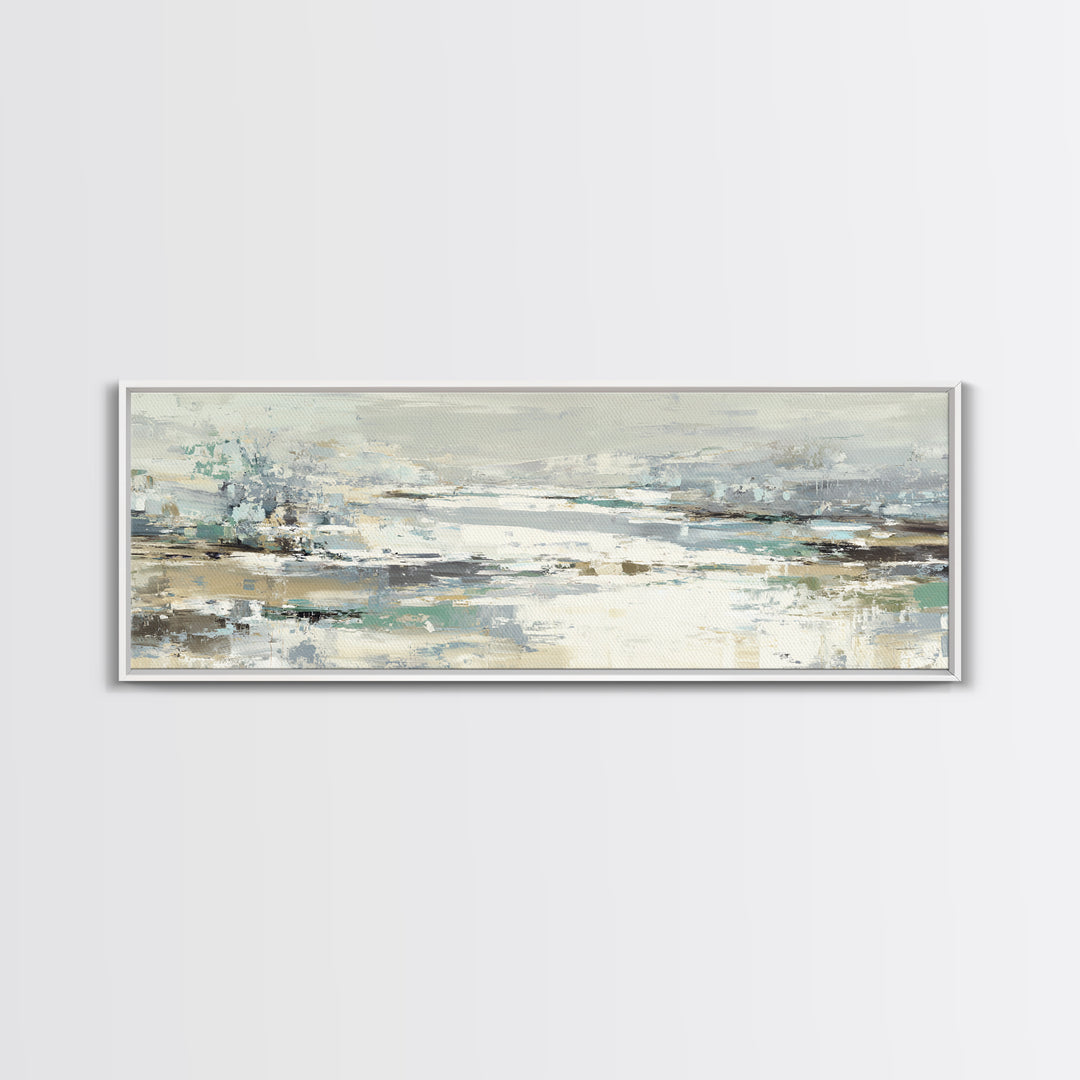 Modern Neutral Arch Abstraction Canvas Print, Waiting Room Art, Dental Wall Art, Waiting Room Decor, Abstract Art, Calm, WRA-3x1-61