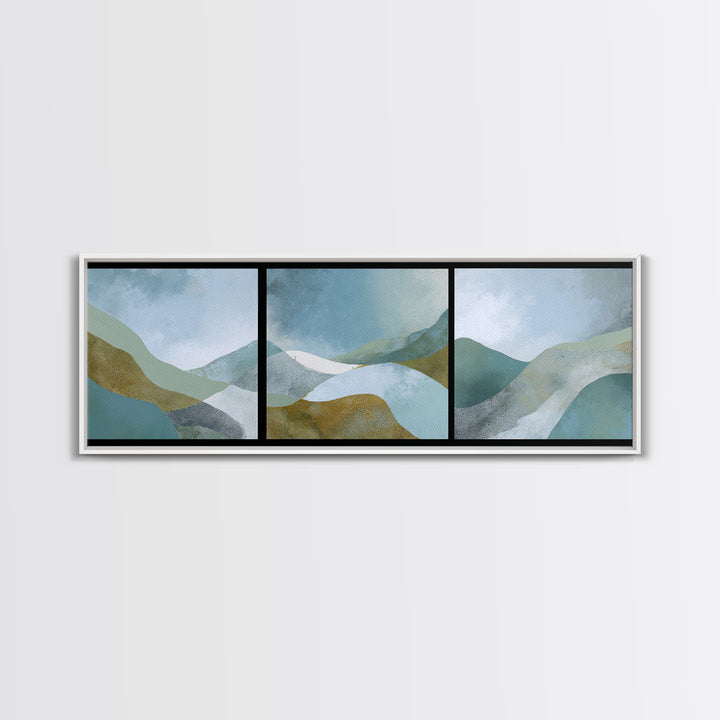 Modern Neutral Arch Abstraction Canvas Print, Waiting Room Art, Dental Wall Art, Waiting Room Decor, Abstract Art, Calm, WRA-3x1-85