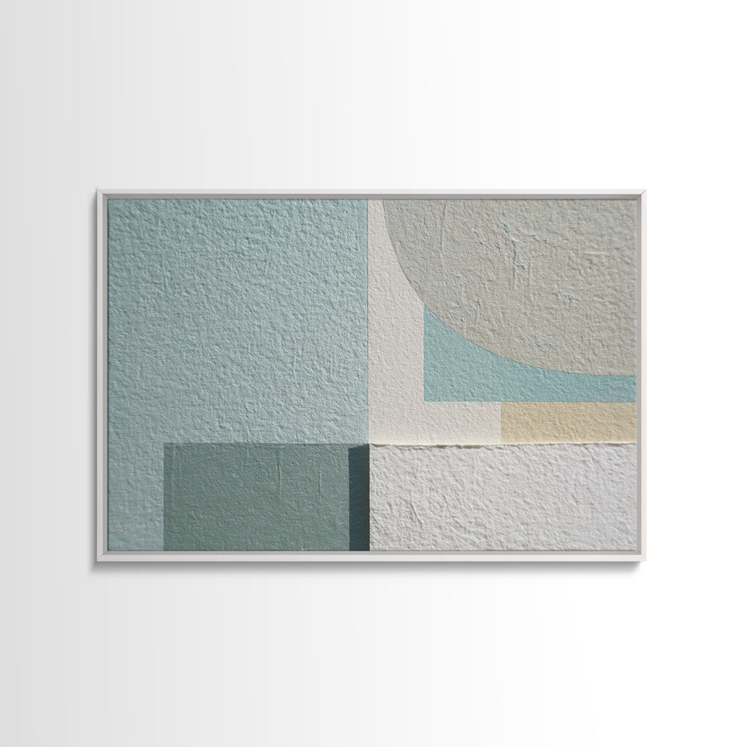 Minimal Geometric Composition Canvas Print, Waiting Room Art, Abstract, Waiting Room Decor, Abstract Art, Calm, Modern Decor, WRA-3x2-57