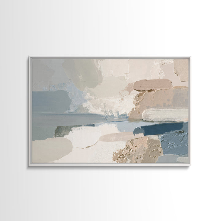 Modern Neutral Arch Abstraction Framed Canvas Print, Waiting Room Art, Photography Print, Waiting Room Decor, Abstract Art, WRA-3x2-97