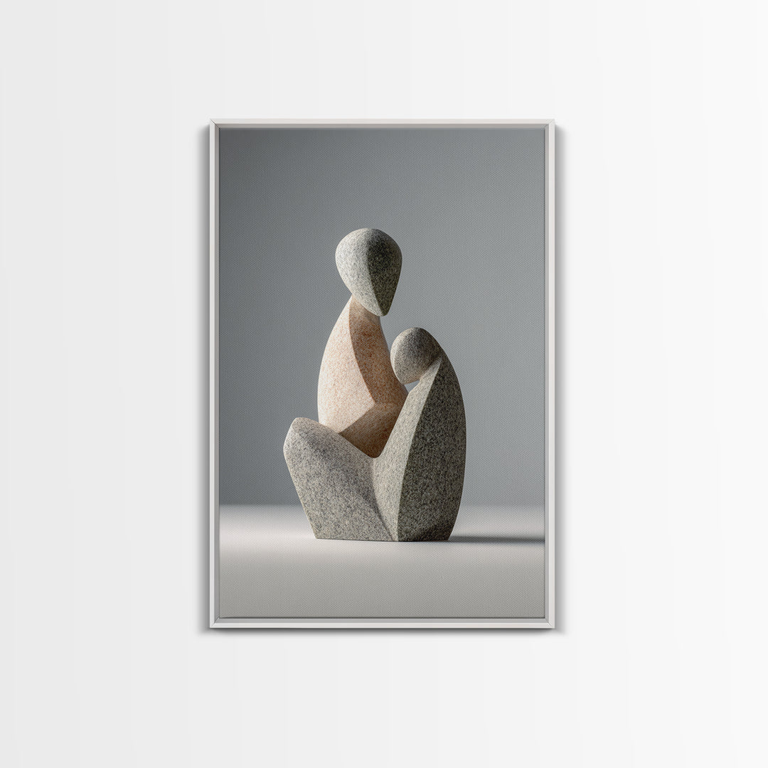 Seated Meditation Figure Canvas Print, Yoga Studio Art, Custom Wall Art, Yoga Studio Decor, Balance, Feminine Wall Art, YSA-2x3-81