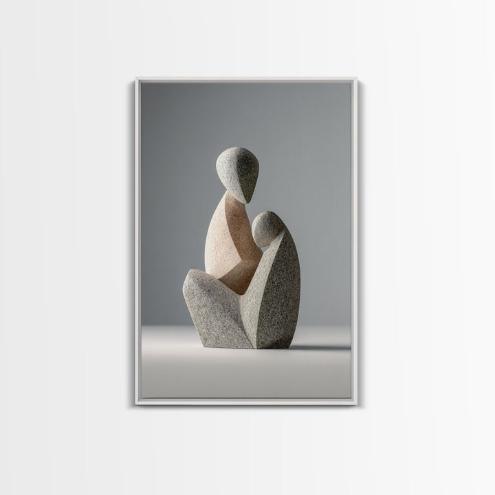 Seated Meditation Figure Canvas Print, Yoga Studio Art, Custom Wall Art, Yoga Studio Decor, Balance, Feminine Wall Art, YSA-2x3-81