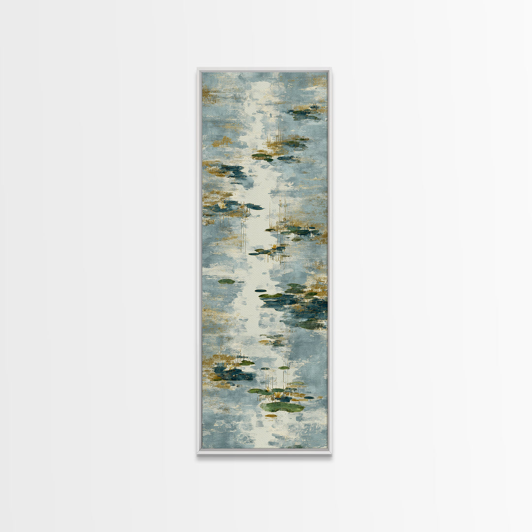 Water Ripple Circle Canvas Print, Zen Art, Beach Decor, Living Room Decor, Fine Art, Zen, Modern Decor, Fine Art Print, ZEN-1x3-73