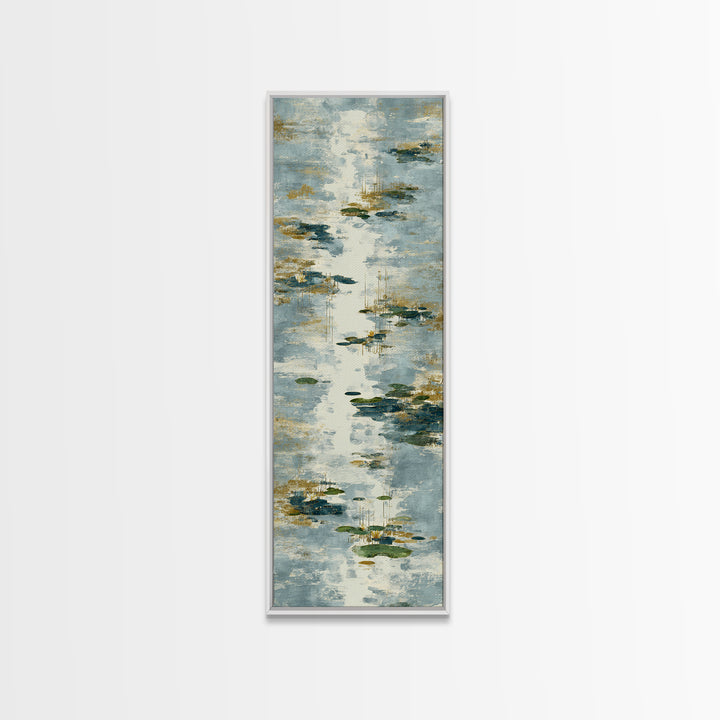 Water Ripple Circle Canvas Print, Zen Art, Beach Decor, Living Room Decor, Fine Art, Zen, Modern Decor, Fine Art Print, ZEN-1x3-73