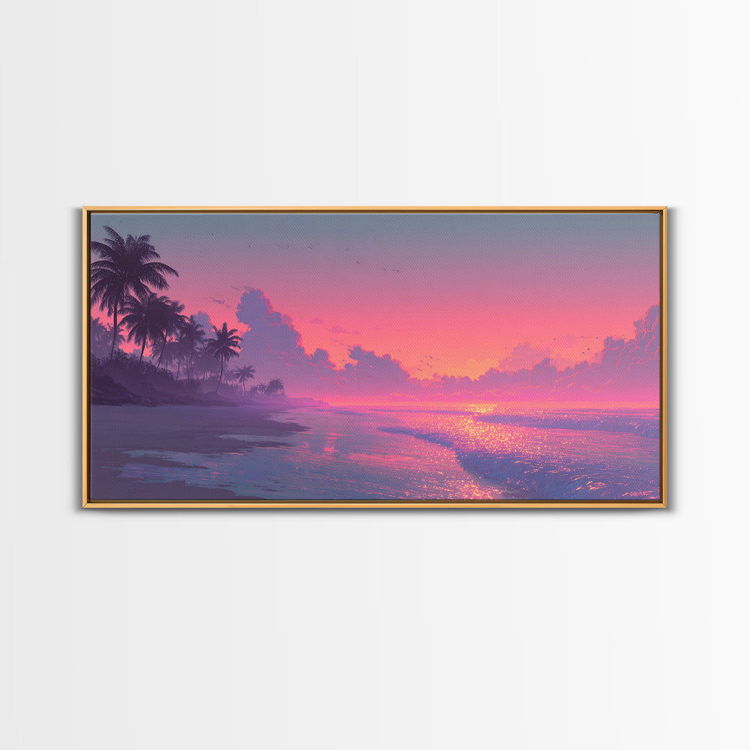 Vibrant Cityscape Painting With Colorful Lights Abstract Urban Wall Art Canvas Print Modern Wall Decor Living Room Art
