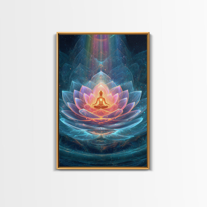 Starry Night Milky Way Over Western Desert Campfire Photography Canvas Print Framed Wall Art For Rustic Home And Living Room