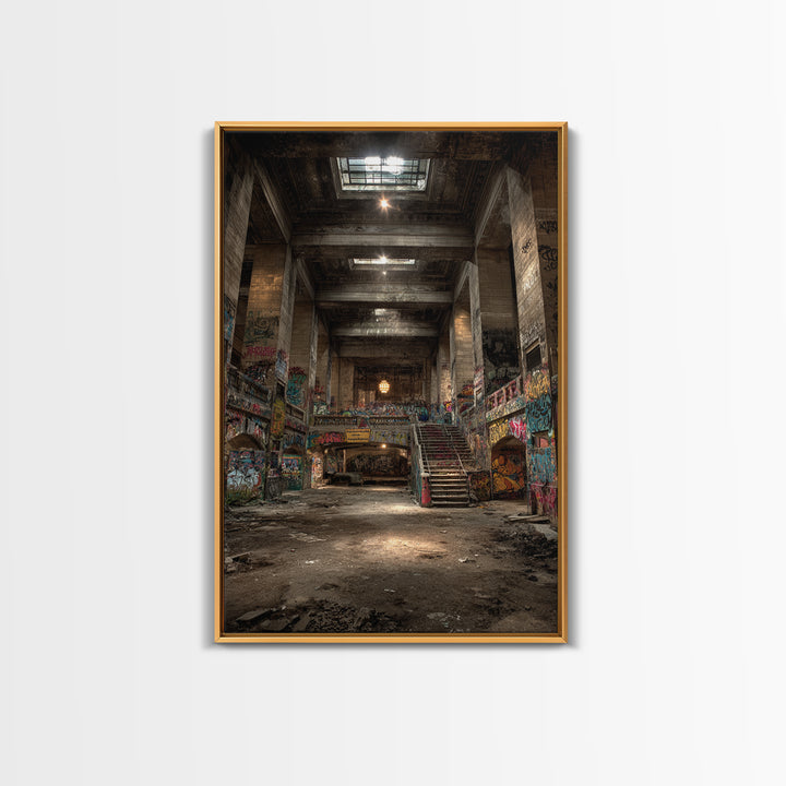 Religious Christian Art Noahs Ark With Dove Wall Art Framed Canvas Print For Spiritual Home And Office Decor