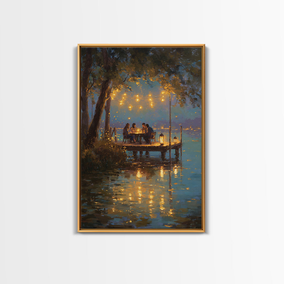 Vibrant Retro Futuristic Sunset With Lightning Over Neon Mountains Wall Art Canvas Print Modern Art For Home