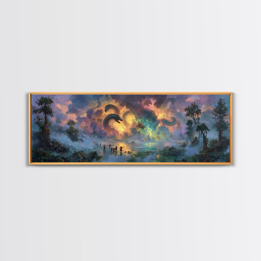 Panoramic View Of Pilgrims At Holy Kaaba Mecca Cityscape Painting Framed Canvas Print Religious Islamic Wall Art For Home Decor