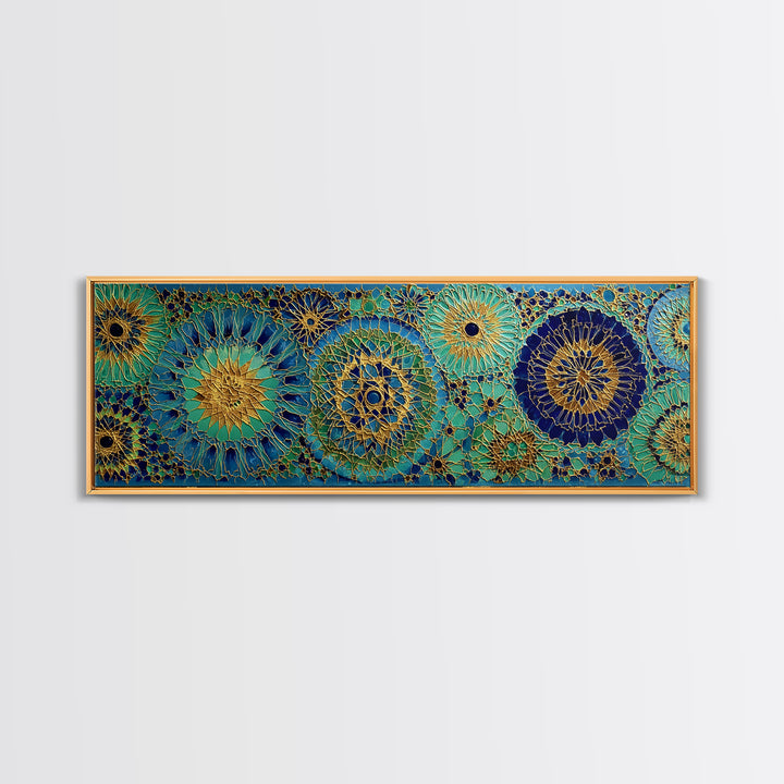 Intense Elemental Battle Between Fire And Ice Sorcerers Fantasy Wall Art Canvas Print For Dramatic Home Decor And Game Room