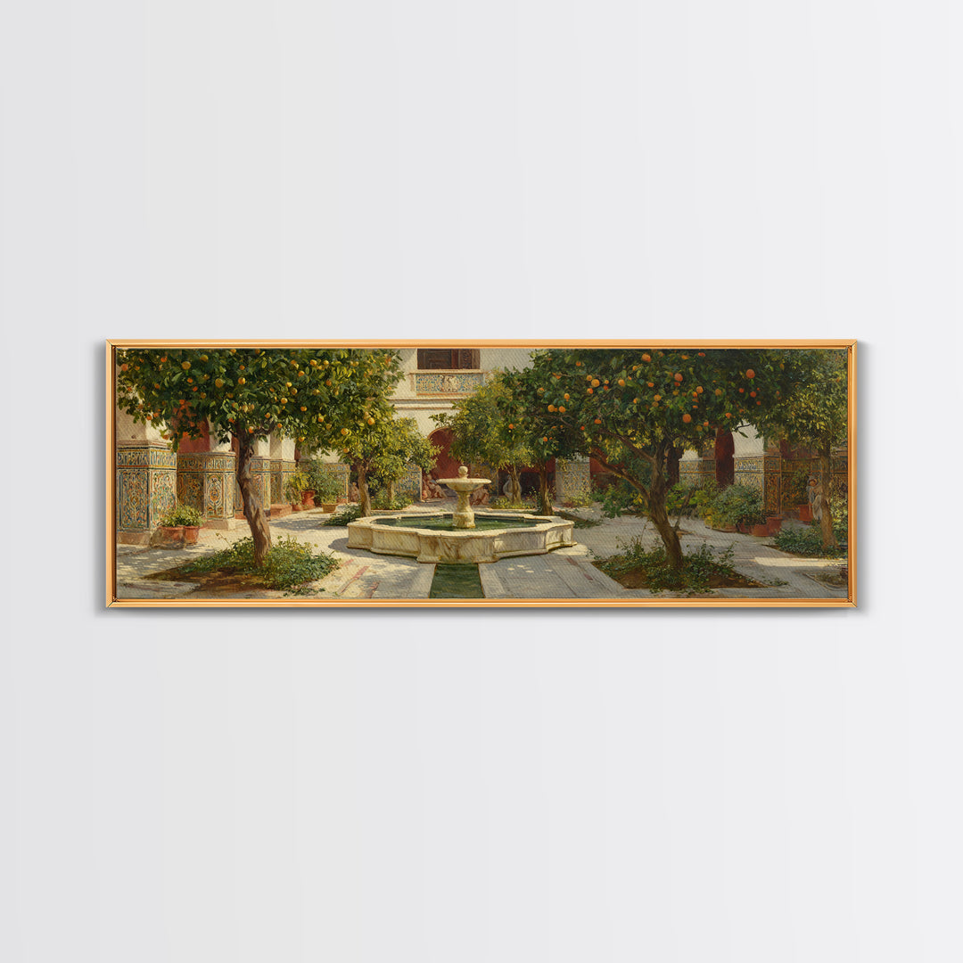 Classic European Cityscape With Modern Skyline And Glowing Lights At Dusk - Elegant Wall Art Framed Canvas Print For Living Room Decor