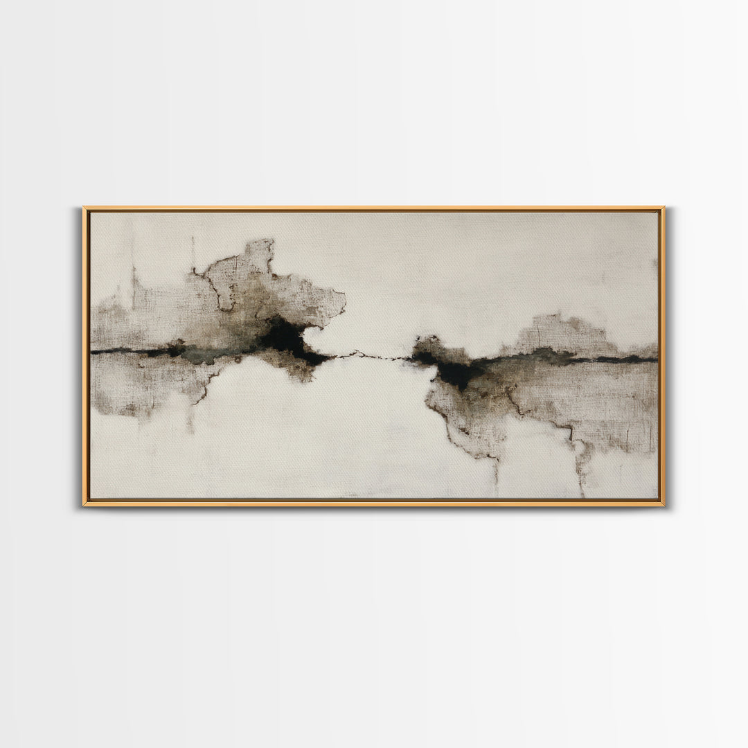 Minimal Two Figure Line Drawing Canvas Print, Above Bed Art, Living Room Decor, Bedroom Decor, Serenity 176, Piece Wall Art, ABA-2x1-76