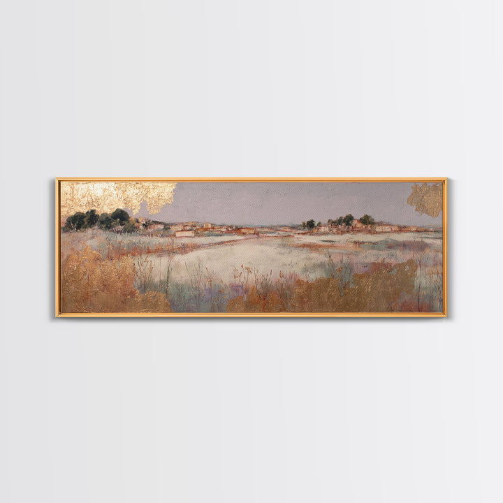 Oversized Lavender Field Framed Canvas Print, Above Bed Art, Wall Art, Bedroom Decor, Fine Art, Serenity, Digital Print, ABA-3x1-59