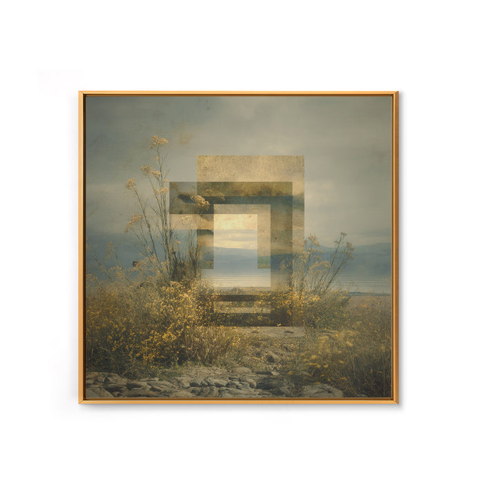 Surreal Dream Landscape Canvas Print, Art, Canvas Wall Art, Living Room Decor, Fine Art, Boho Wall Art, Pink Wall Art, ART-1x1-35