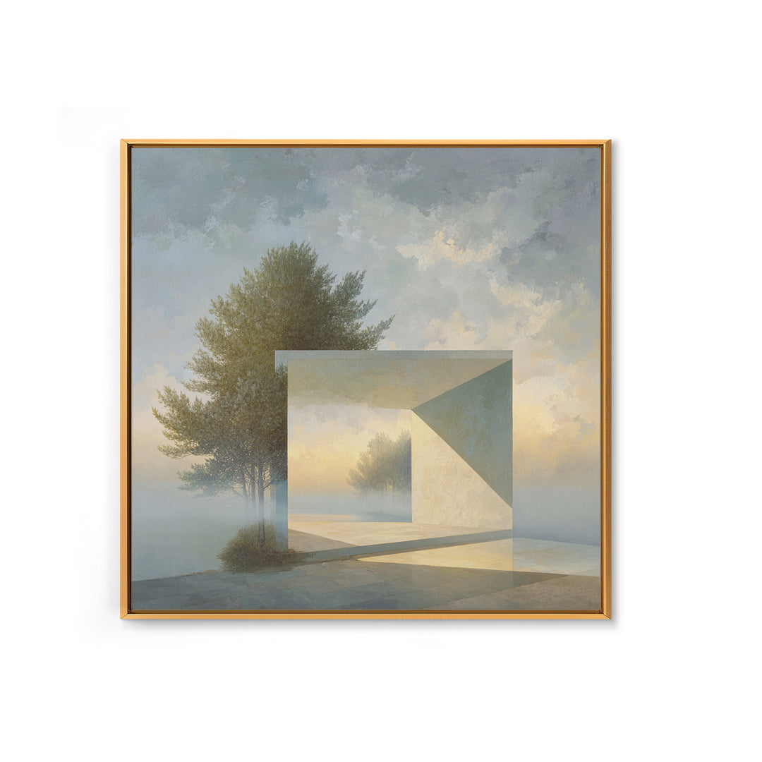 Surreal Dream Landscape Canvas Print, Art, Resin Art, Living Room Decor, Fine Art, Luxury Decor, Textured Painting, ART-1x1-59