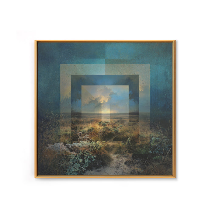 Surreal Dream Landscape Framed Canvas Print, Art, Wall Decor, Living Room Decor, Oil Painting, Wall Art, Art Prints, ART-1x1-83