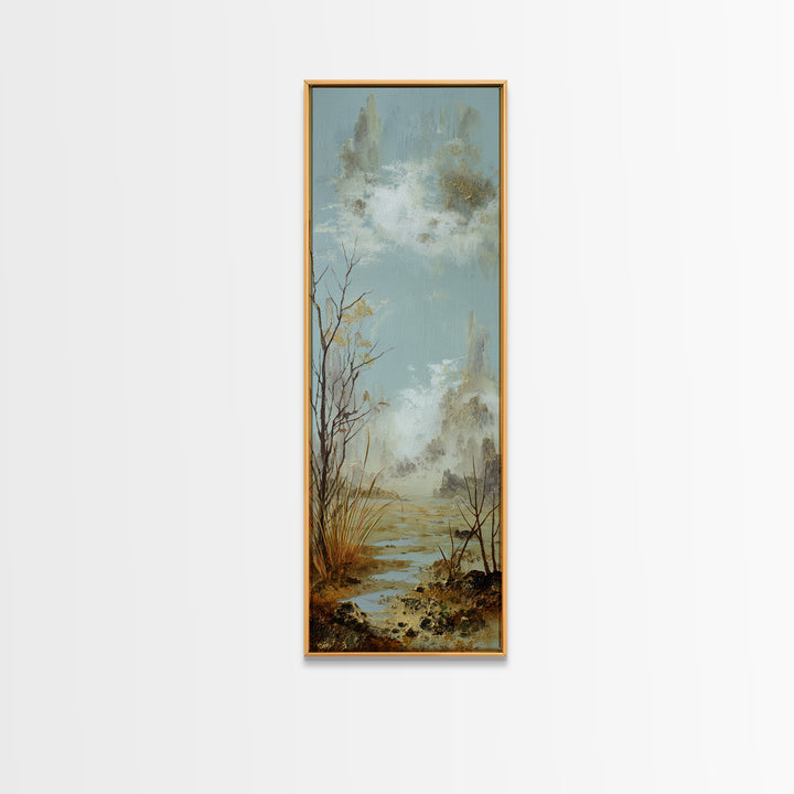 Surreal Dream Landscape Canvas Print, Art, Boho Decor, Living Room Decor, Fine Art, Printable Wall Art, Wall Art Prints, ART-1x3-23