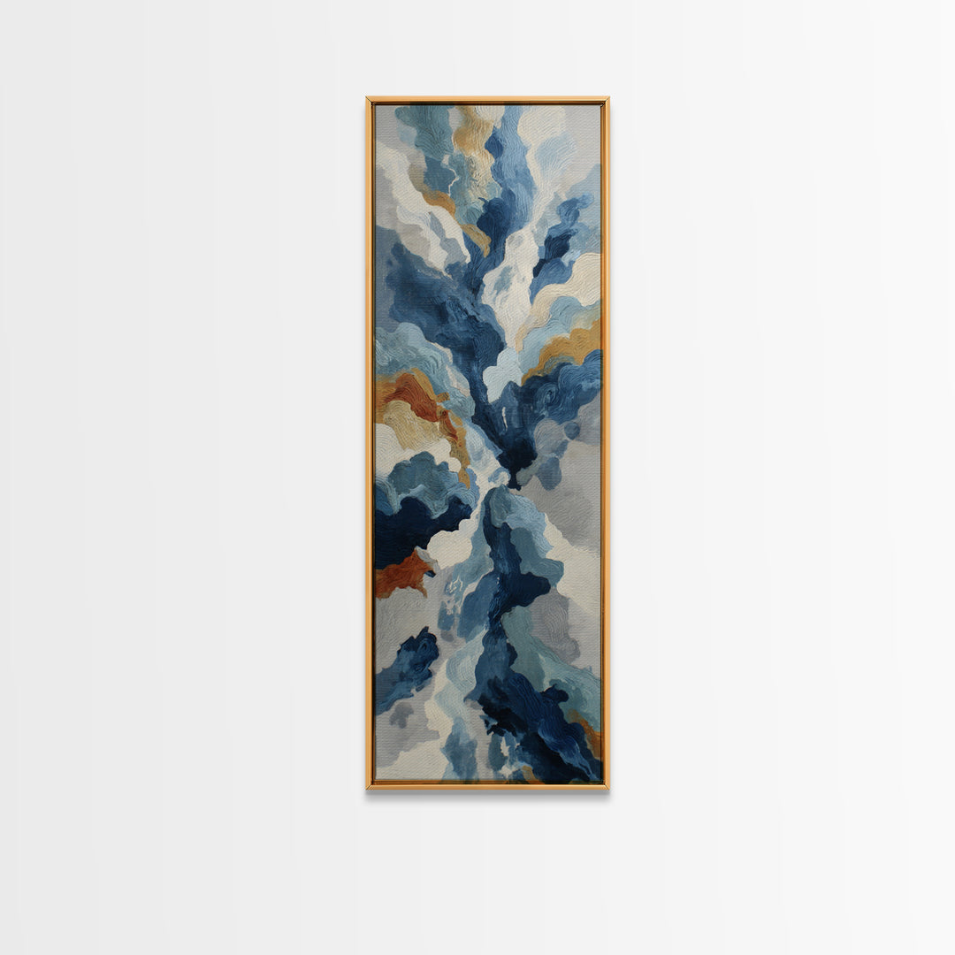 Abstract Water Forms Canvas Print, Art, Neutral Decor, Living Room Decor, Abstract Art, Art Prints, Digital Art, ART-1x3-7