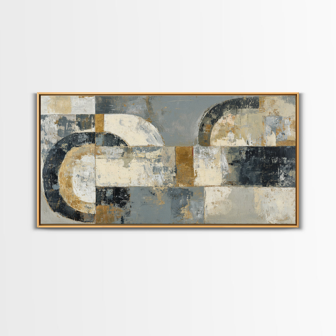 Textured Neutral Abstraction Canvas Print, Art, Textured Painting, Living Room Decor, Abstract Art, Digital Wall Art, ART-2x1-57