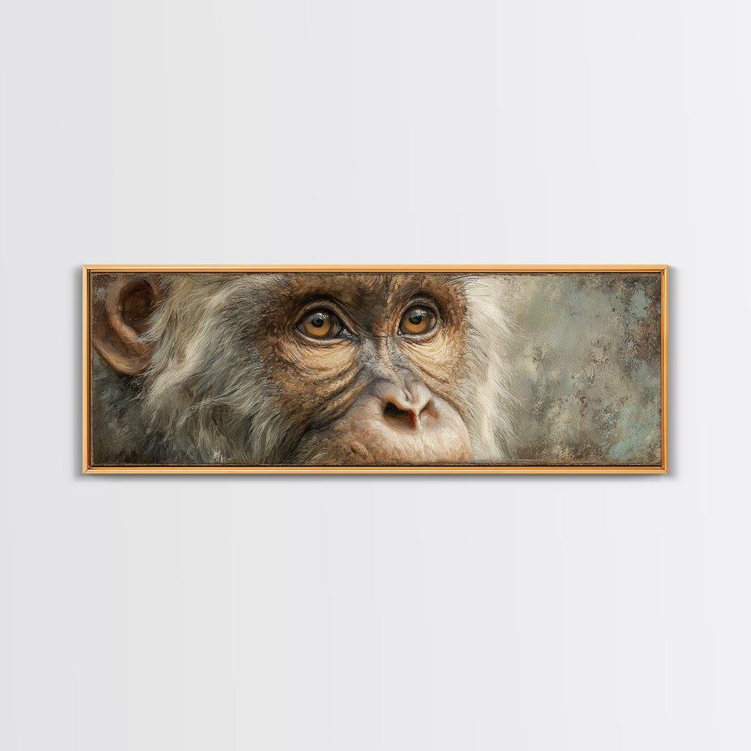 Elegant Animal Portrait Canvas Print, Art, Art Prints, Living Room Decor, Fine Art, Framed Wall Art, Canvas Wall Art, ART-3x1-34
