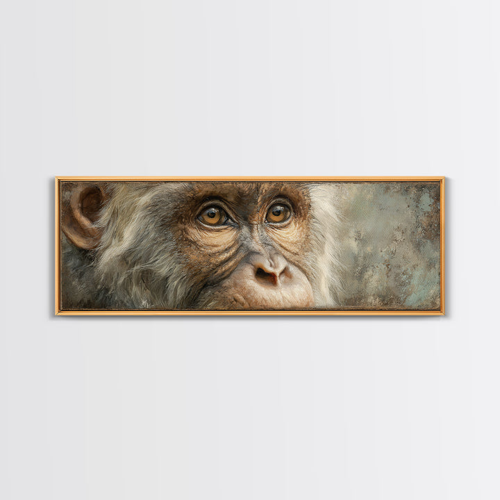 Elegant Animal Portrait Canvas Print, Art, Art Prints, Living Room Decor, Fine Art, Framed Wall Art, Canvas Wall Art, ART-3x1-34