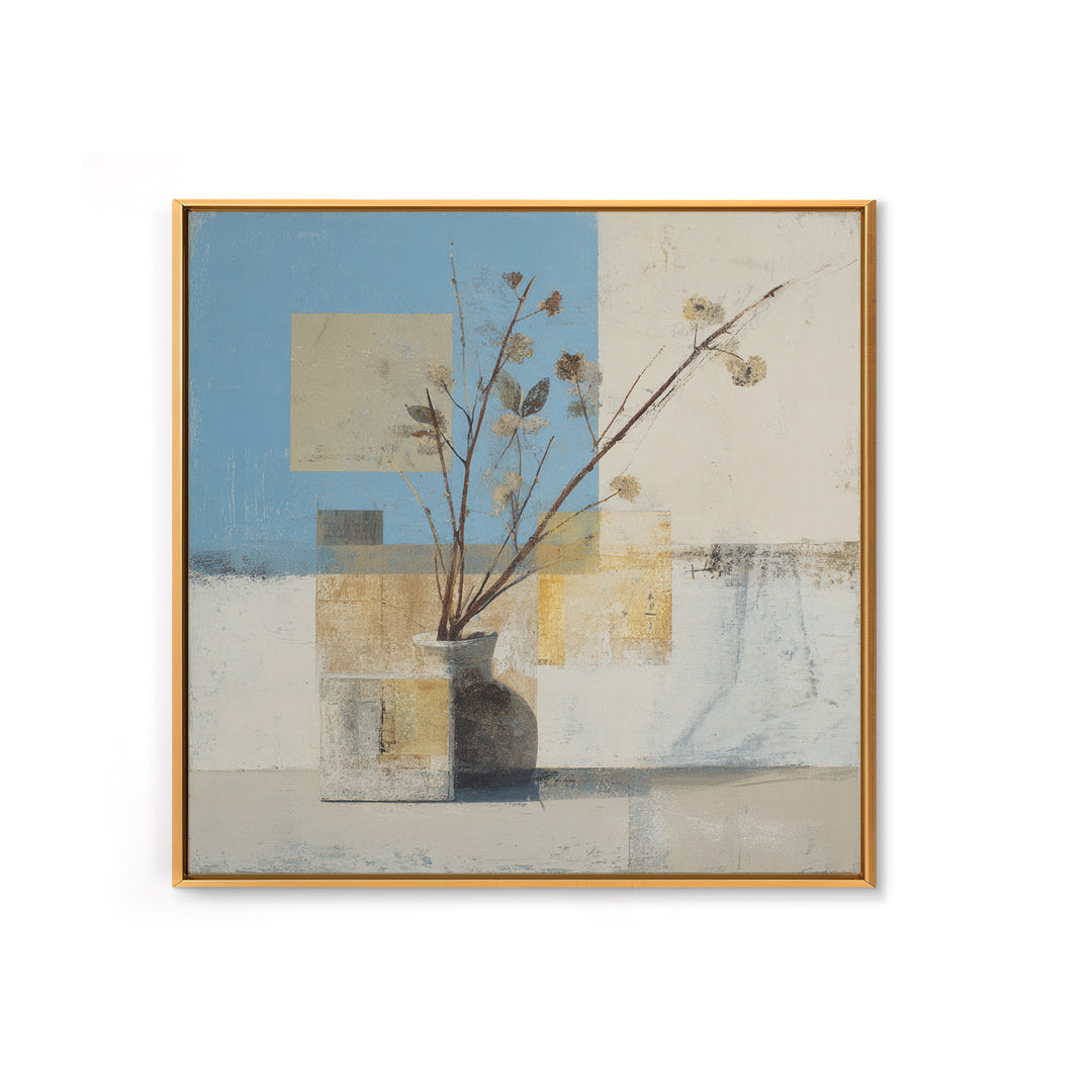 Large Neutral Still Life Canvas Print, Above Sofa Art, Canvas Print, Living Room Decor, Fine Art, Statement, Botanical Wall Art, ASA-1x1-14