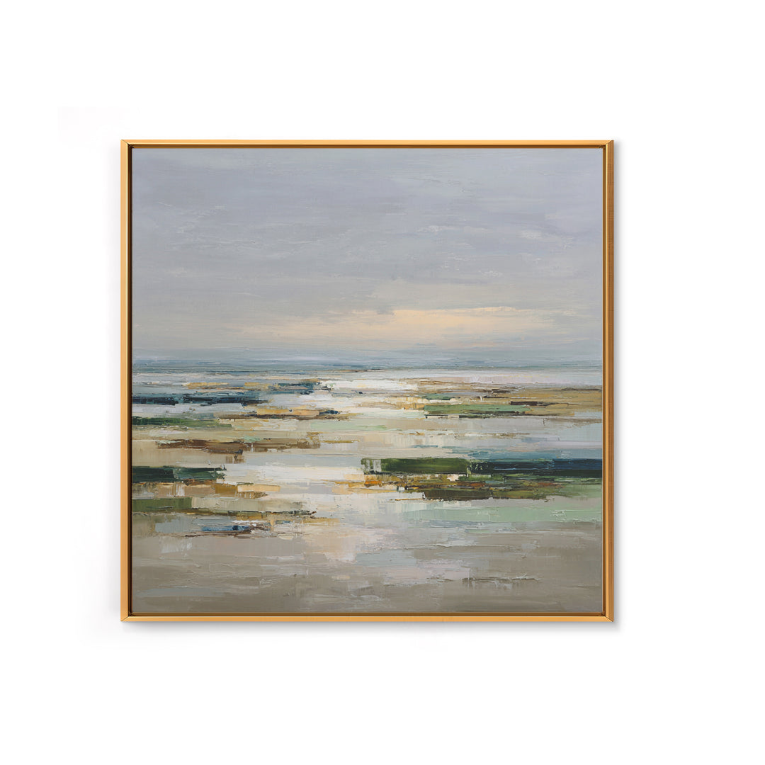 Oversized Abstract Landscape Canvas Print, Above Sofa Art, Modern Art, Living Room Decor, Fine Art, Statement, Art Print, ASA-1x1-25
