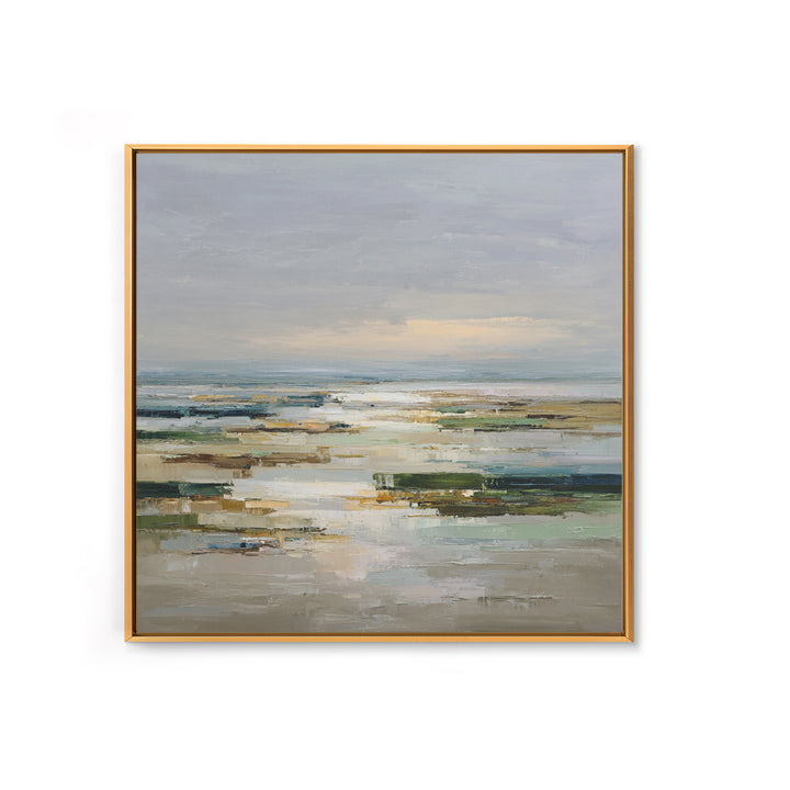 Oversized Abstract Landscape Canvas Print, Above Sofa Art, Modern Art, Living Room Decor, Fine Art, Statement, Art Print, ASA-1x1-25