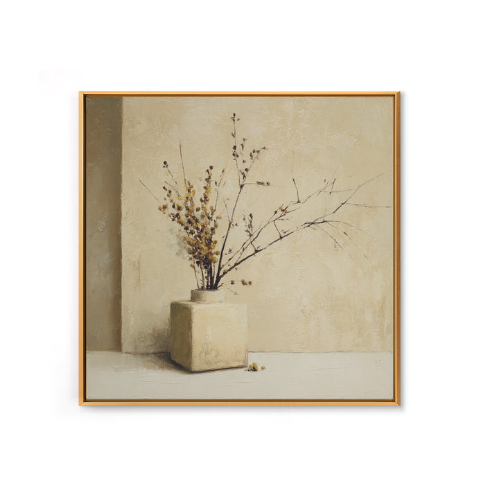 Large Neutral Still Life Framed Canvas Print, Above Sofa Art, Coastal Wall Art, Living Room Decor, Fine Art, Statement, ASA-1x1-38